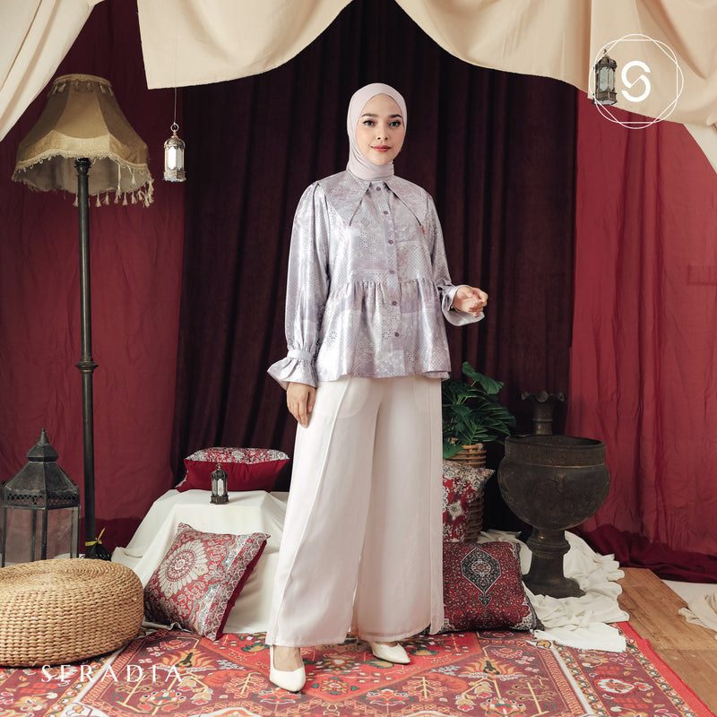 Seradia Rashiqa Blouse - Lilac