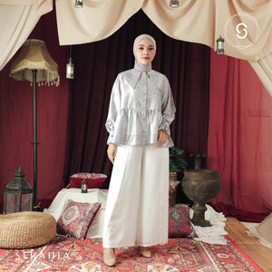 Seradia Rashiqa Blouse - Soft Grey