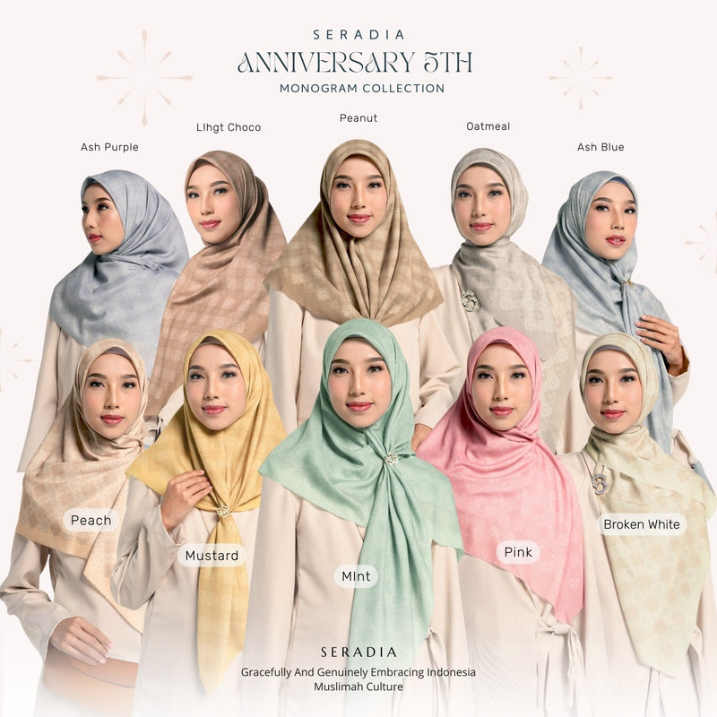 Seradia Hijab Segi Empat Anniversary Scarf