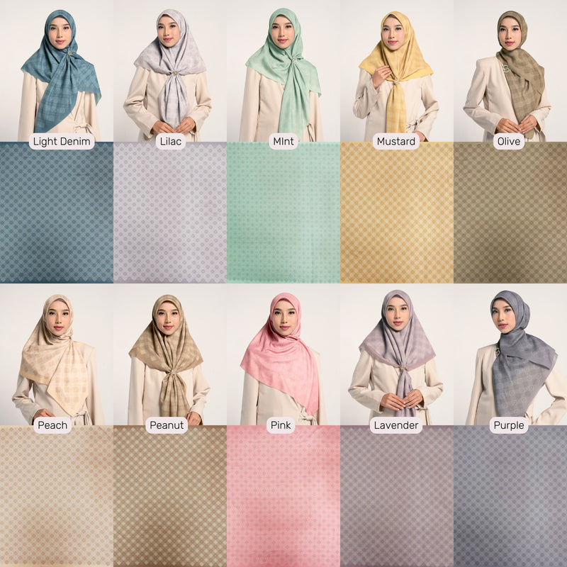 Seradia Hijab Segi Empat Anniversary Scarf