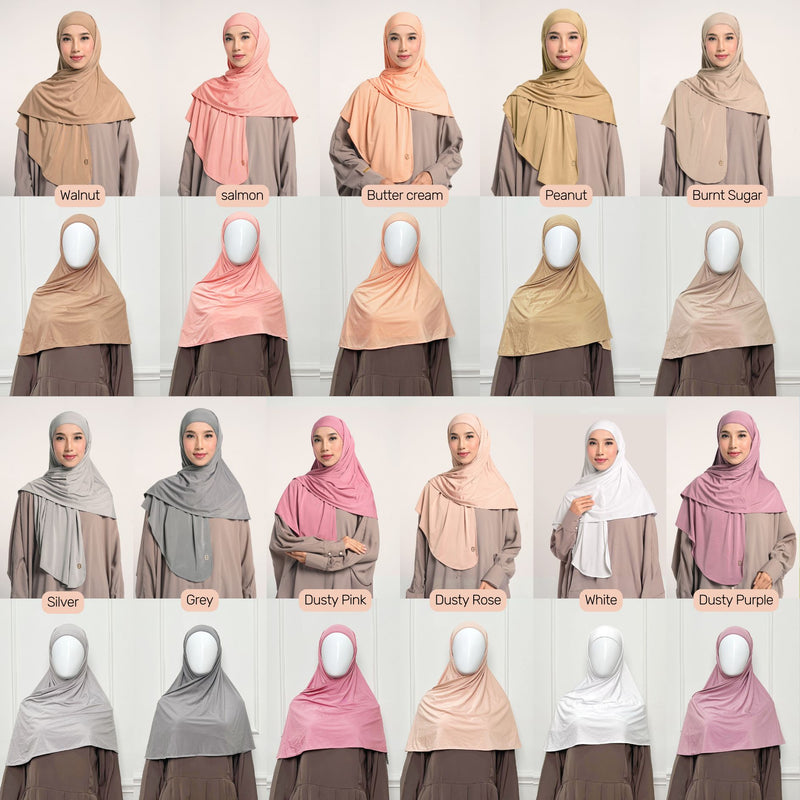 Seradia Hijab Go Easy Pashmina Inner Instant