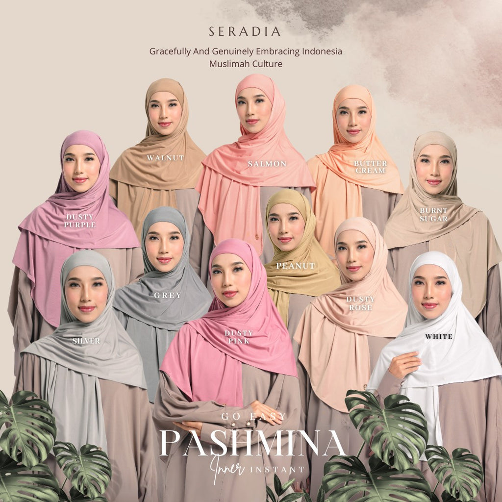Seradia Hijab Go Easy Pashmina Inner Instant