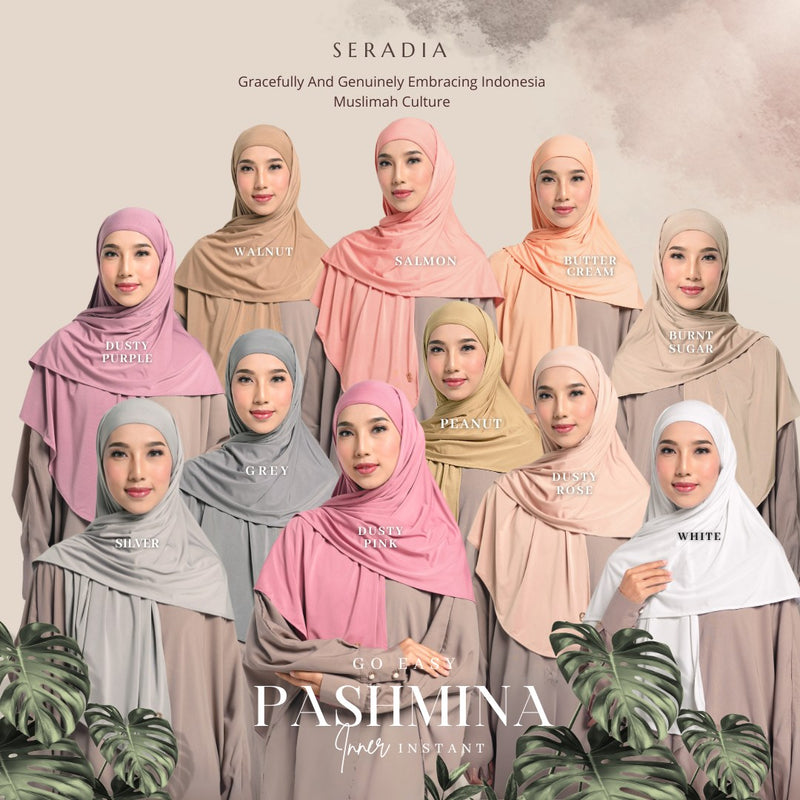 Seradia Hijab Go Easy Pashmina Inner Instant