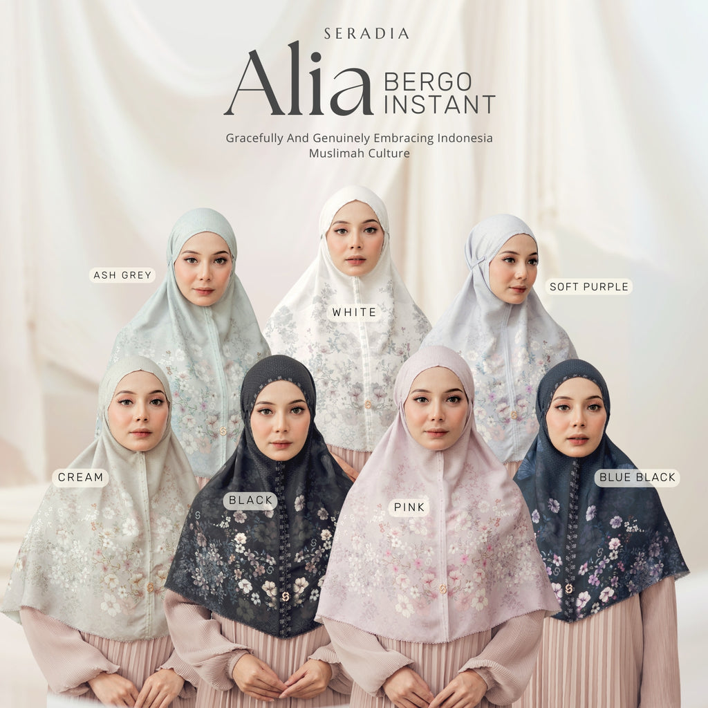 Seradia Hijab Bergo Instant - Alia Collection