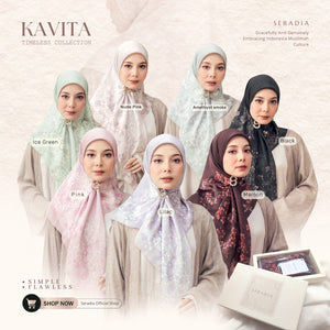 Seradia Hijab Segi Empat Kavita Collection