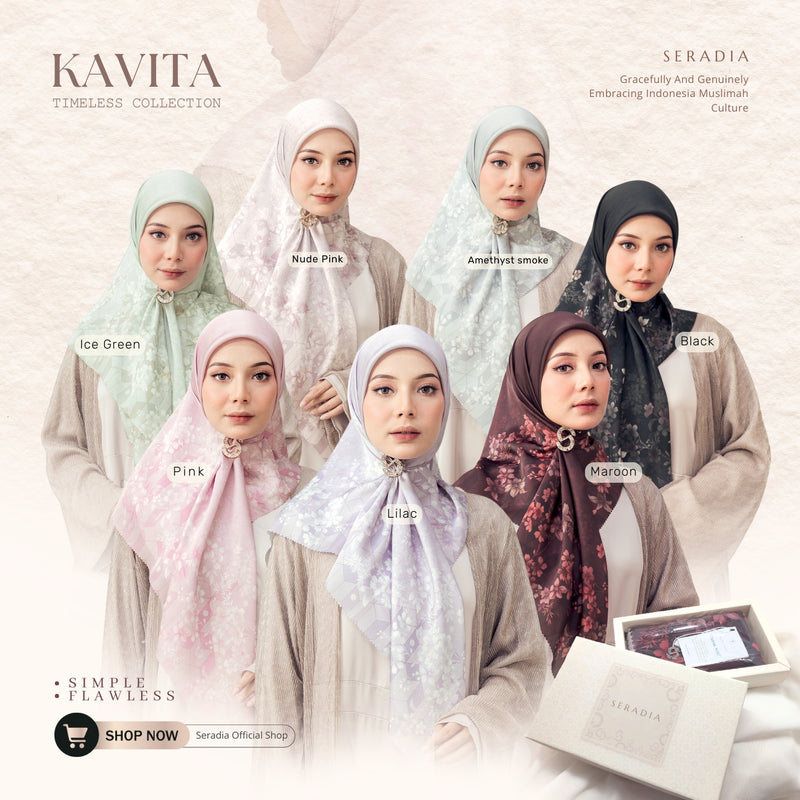 Seradia Hijab Segi Empat Kavita Collection