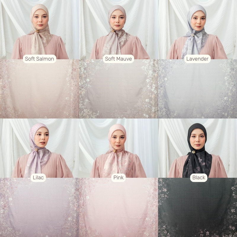 Seradia Hijab Segi Empat Asmira Scarf - Timeless Collection
