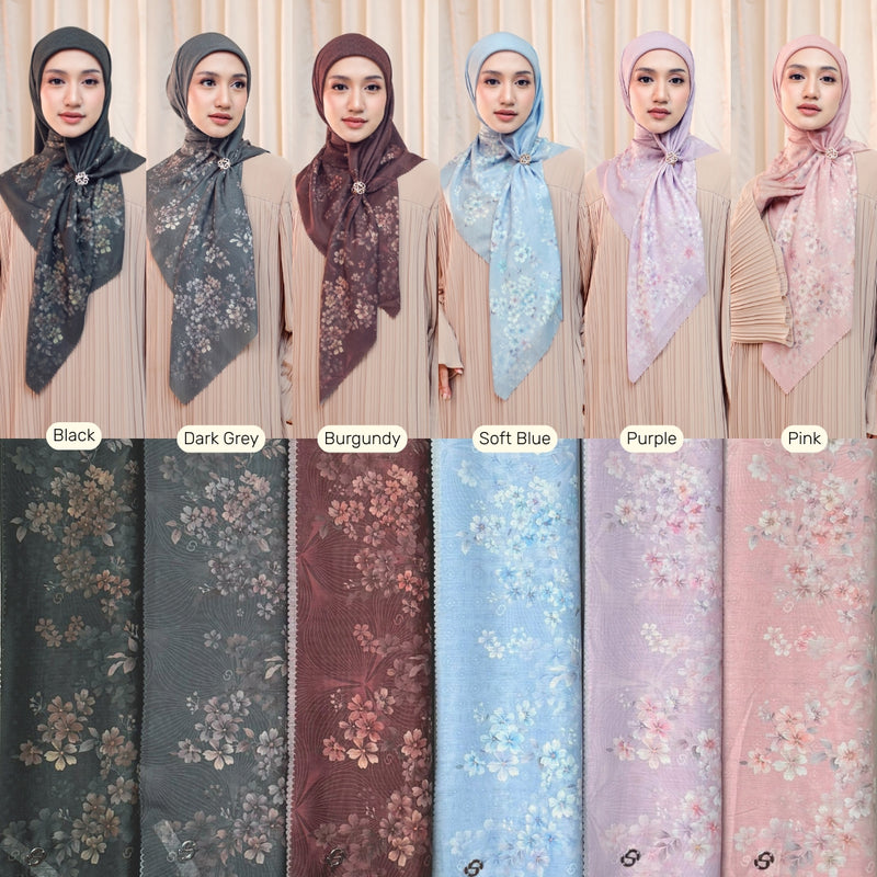 Seradia Hijab Segi Empat Relia Scarf - Timeless Collection