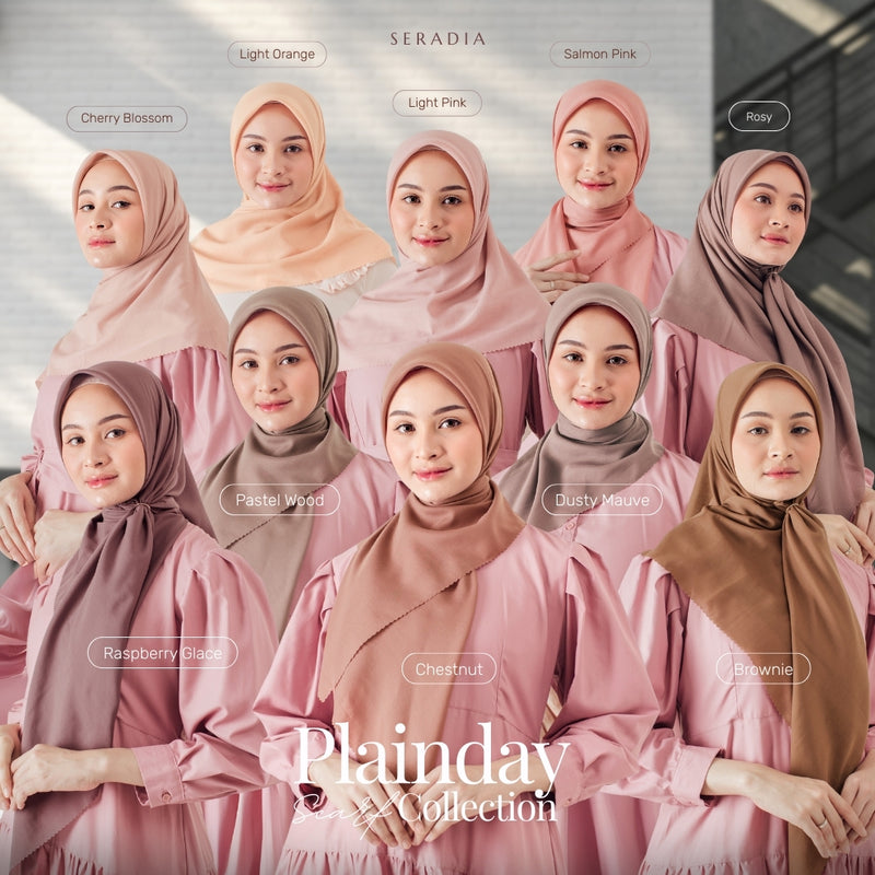 Hijab Segi Empat Plaindayscarf Seradia