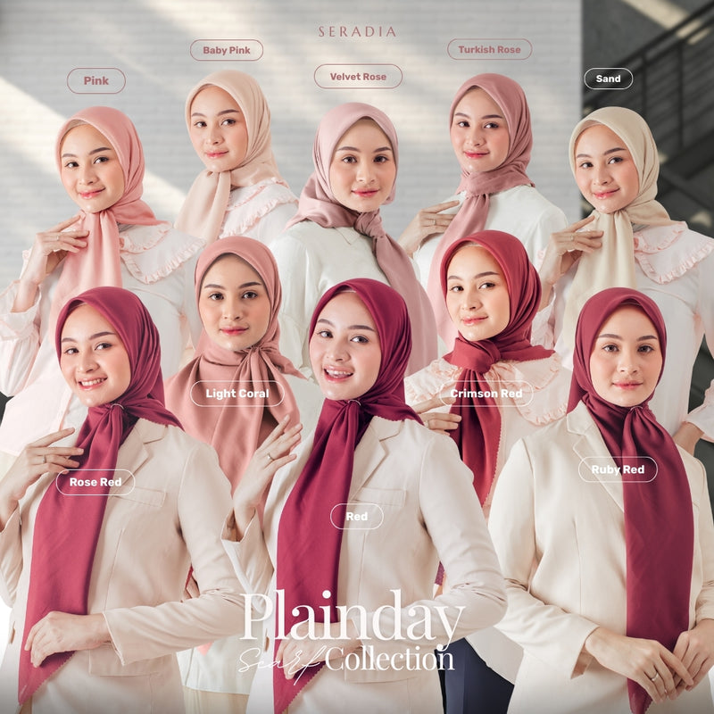 Hijab Segi Empat Plaindayscarf Seradia