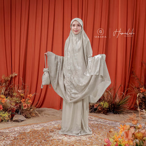 Seradia - Mukena Dewasa Hadiyah x Saalam Raya - Khaki