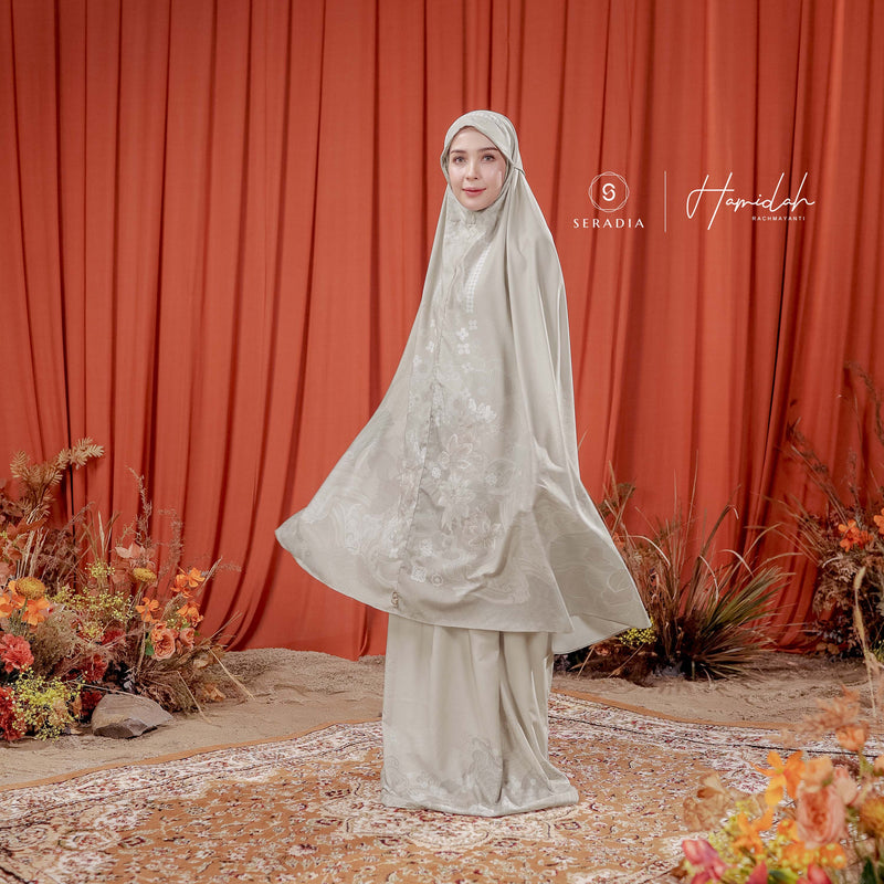 Seradia - Mukena Dewasa Hadiyah x Saalam Raya - Khaki