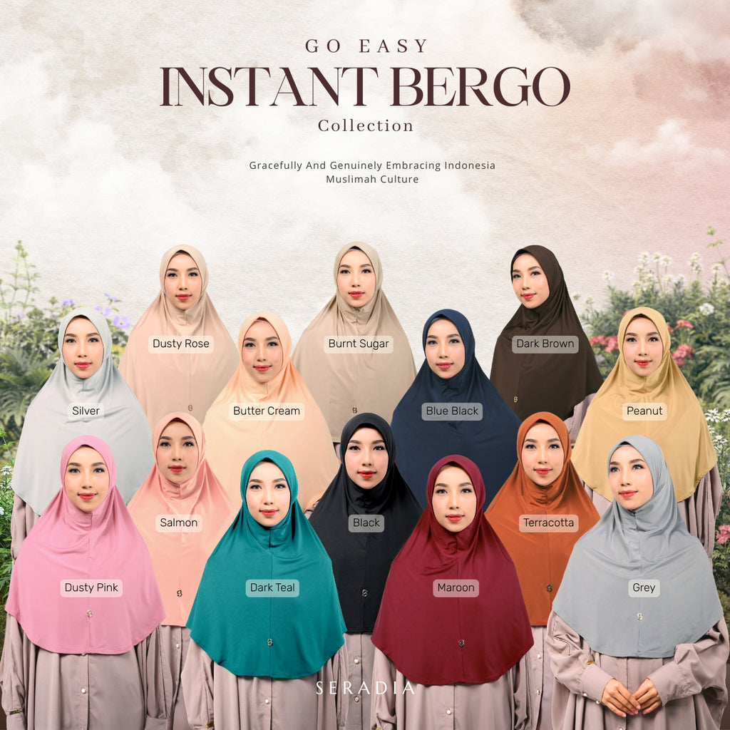 Seradia Hijab Go Easy Bergo Instant