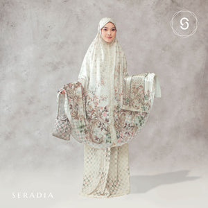 Seradia  Prayer Set 2in1 - Rasmi Collection- Brassica