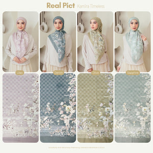 Seradia Hijab Segi Empat Kamira Scarf - Timeless Collection