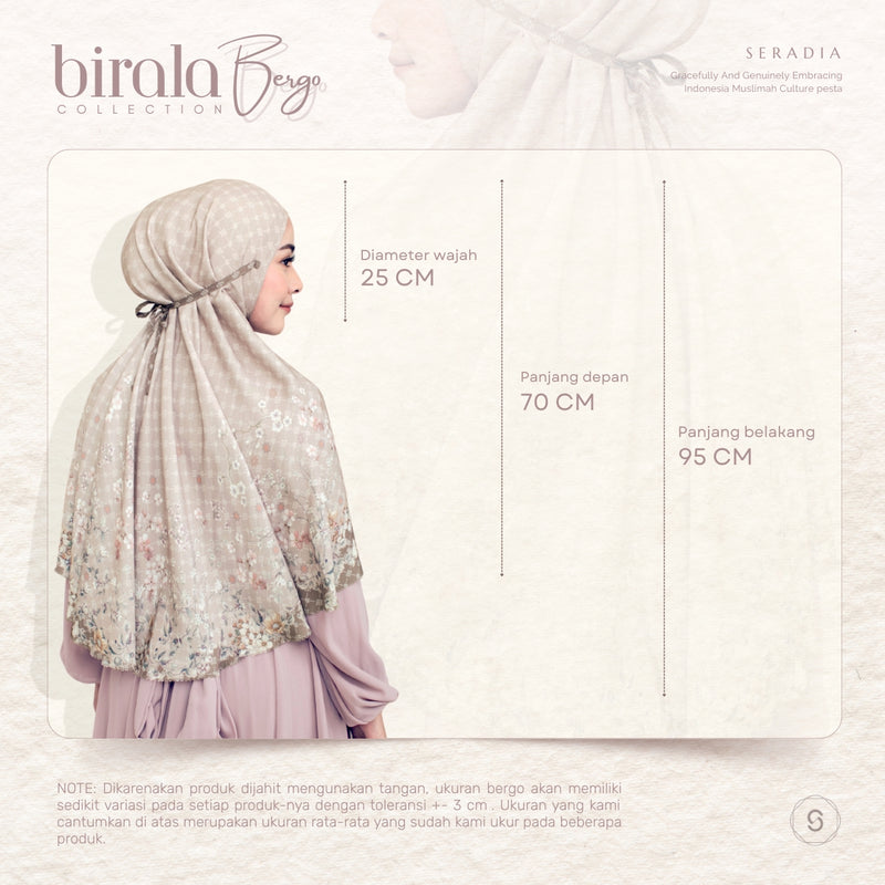 Seradia Hijab Birala Bergo Instant