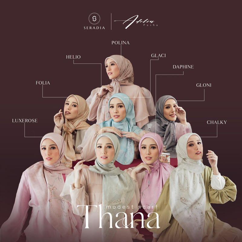 Hijab Segi Empat Thana - Seradia x Adelia Pasha