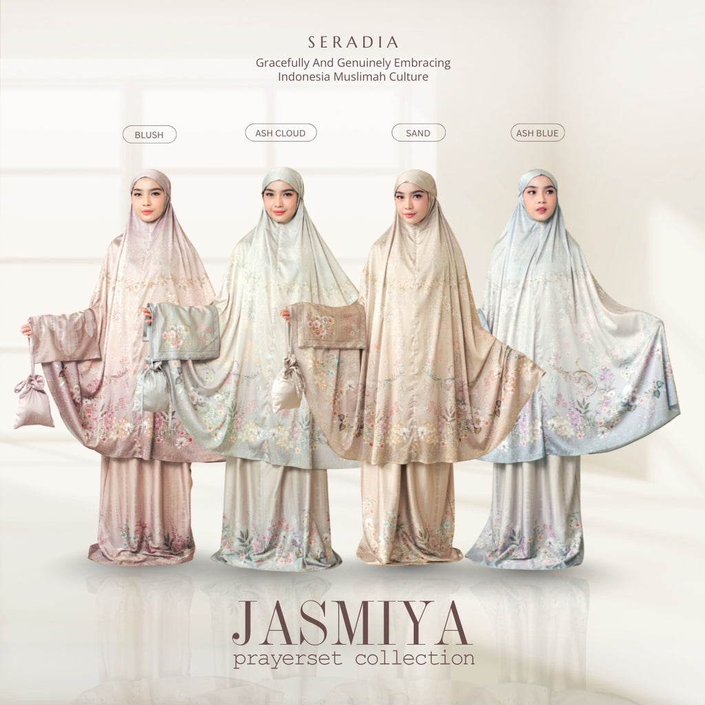 Seradia Jasmiya Prayer Set 2in1 - Free Sajadah Muka