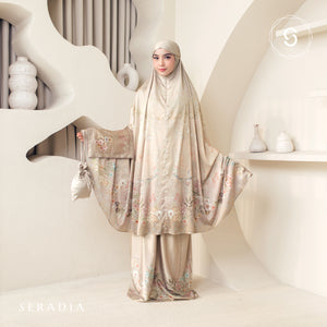 Seradia Jasmiya Prayer Set 2in1 - Free Sajadah Muka