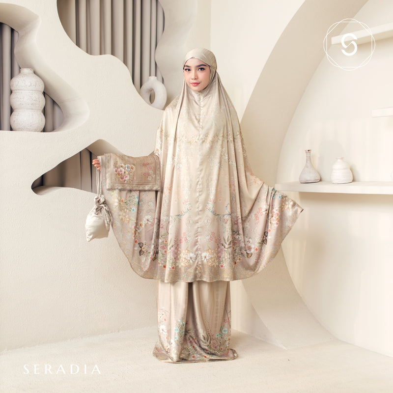 Seradia Jasmiya Prayer Set 2in1 - Free Sajadah Muka