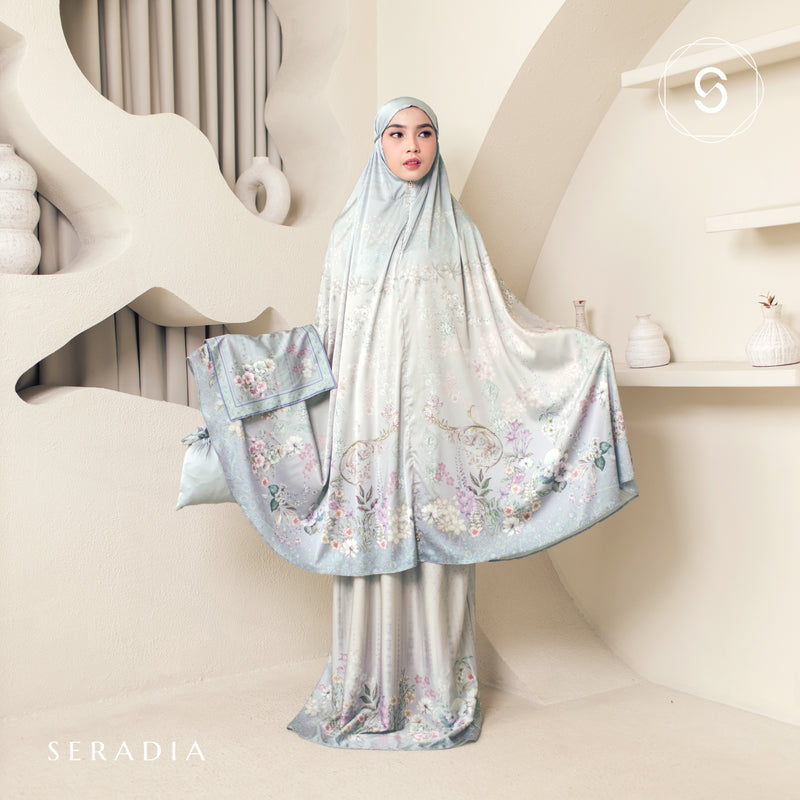 Seradia Jasmiya Prayer Set 2in1 - Free Sajadah Muka
