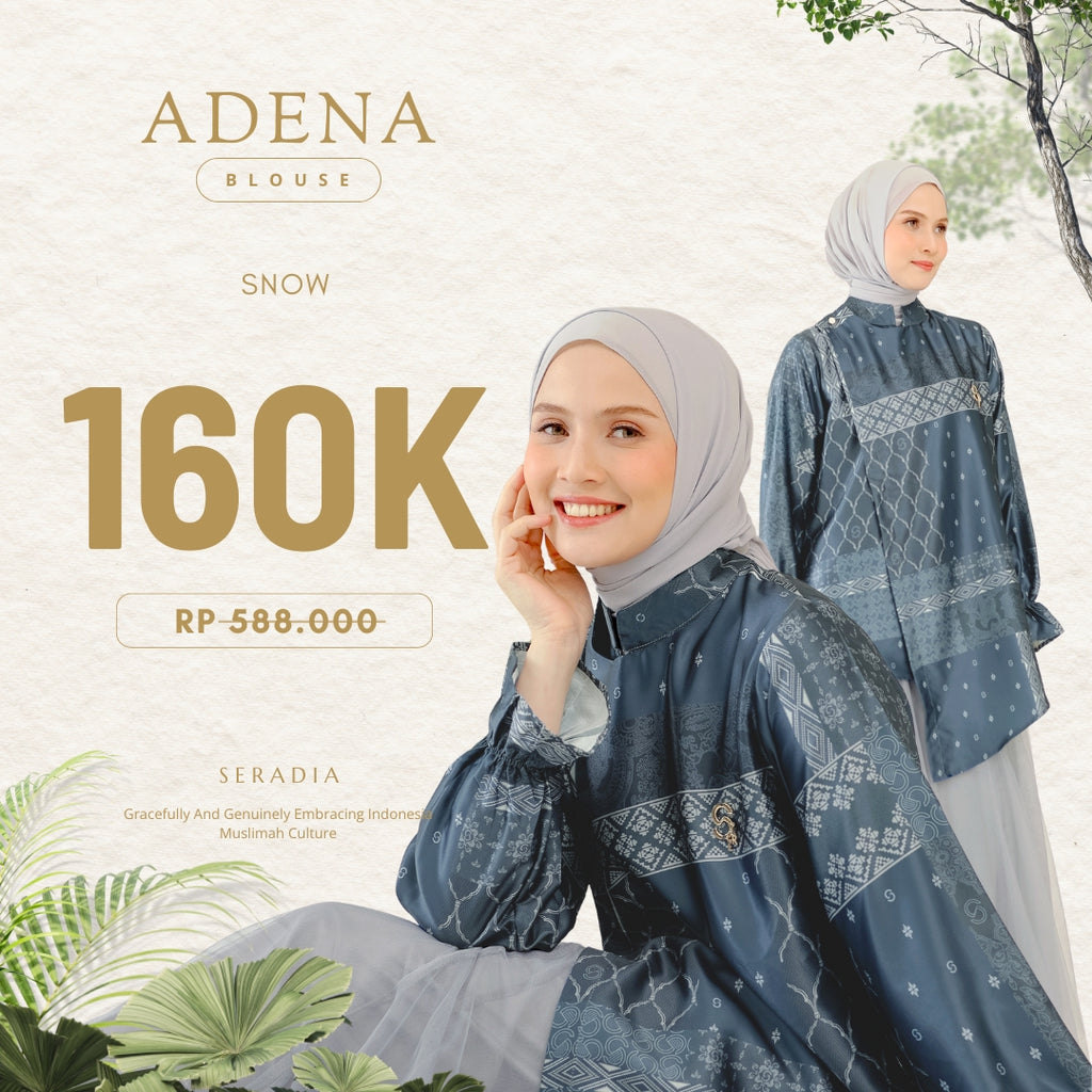 Seradia Adena Blouse - Navy