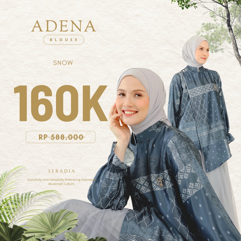 Seradia Adena Blouse - Navy