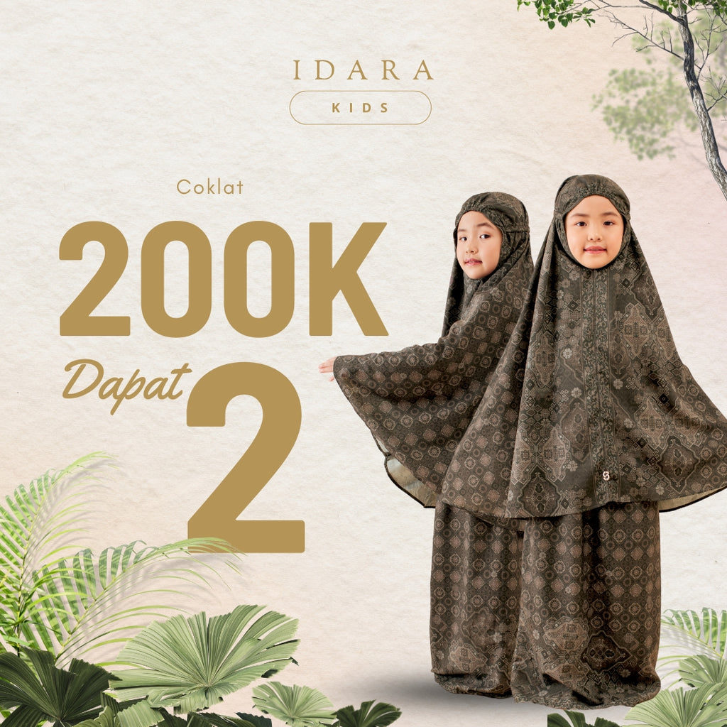 Mukena Idara Kid's - Seradia x Fitrop