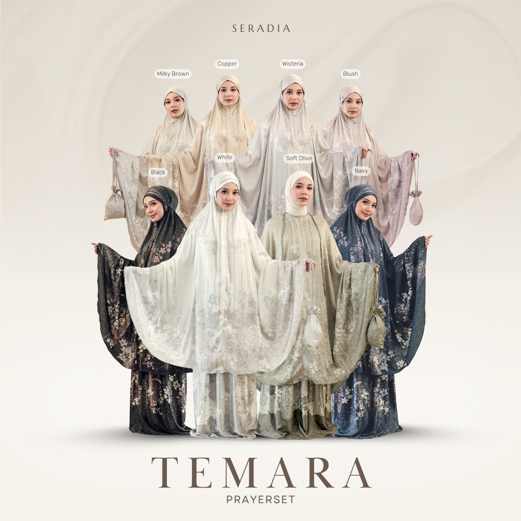 Seradia - Mukena Motif Temara 2in1