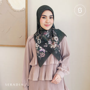 Seradia Hijab - Segi Empat Motif Pasmira Timeless Collection