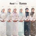 Seradia Hijab - Segi Empat Motif Namia Timeless Collection