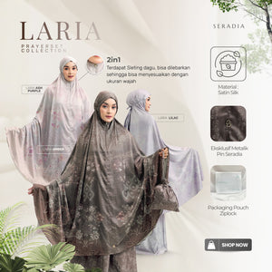 Seradia - Mukena Motif Laria 2in1