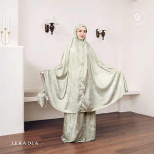 Seradia - Mukena Motif Hasmia 2in1