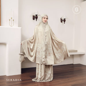 Seradia - Mukena Motif Hasmia 2in1