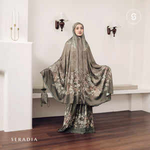 Seradia - Mukena Motif Hasmia 2in1