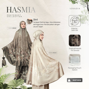 Seradia - Mukena Motif Hasmia 2in1