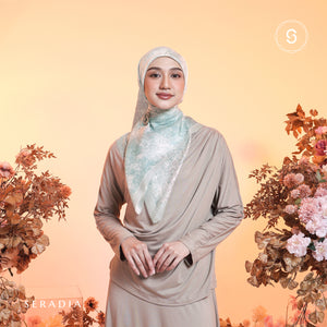 Seradia Hijab - Segi Empat Motif Haima - Classic Collection