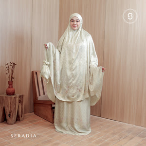Seradia - Mukena Motif Suhma 2in1 - Petals Of June Collections