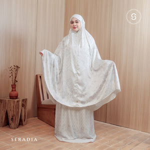 Seradia - Mukena Motif Suhma 2in1 - Petals Of June Collections