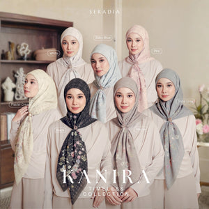 Seradia Hijab - Segi Empat Motif Kanira - Timeless Collection