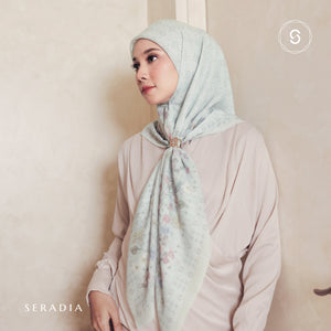 Seradia Hijab - Segi Empat Motif Kanira - Timeless Collection