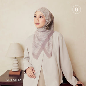 Seradia Hijab - Segi Empat Motif Gimara - Timeless Collection