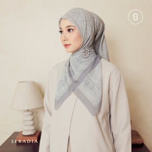 Seradia Hijab - Segi Empat Motif Gimara - Timeless Collection