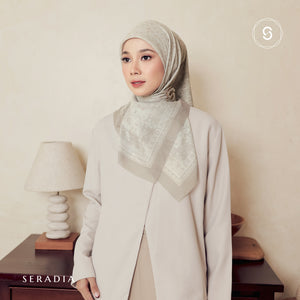 Seradia Hijab - Segi Empat Motif Gimara - Timeless Collection