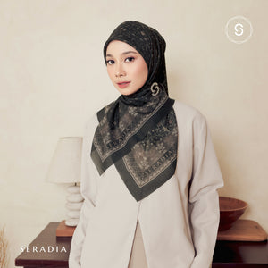 Seradia Hijab - Segi Empat Motif Gimara - Timeless Collection