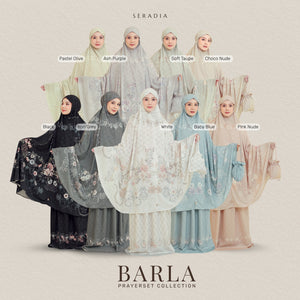 Seradia - Mukena Motif Barla 2in1
