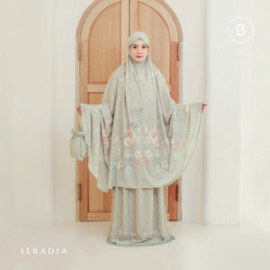 Seradia - Mukena Motif Barla 2in1