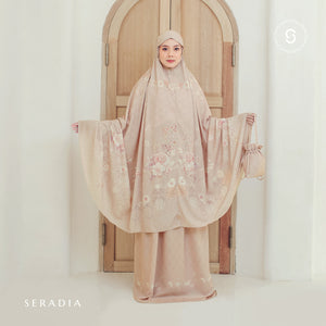 Seradia - Mukena Motif Barla 2in1