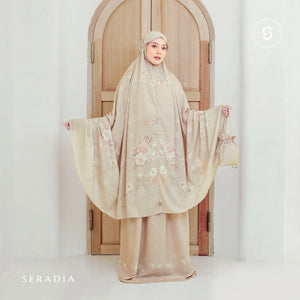 Seradia - Mukena Motif Barla 2in1