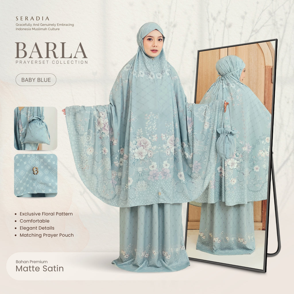Seradia - Mukena Motif Barla 2in1